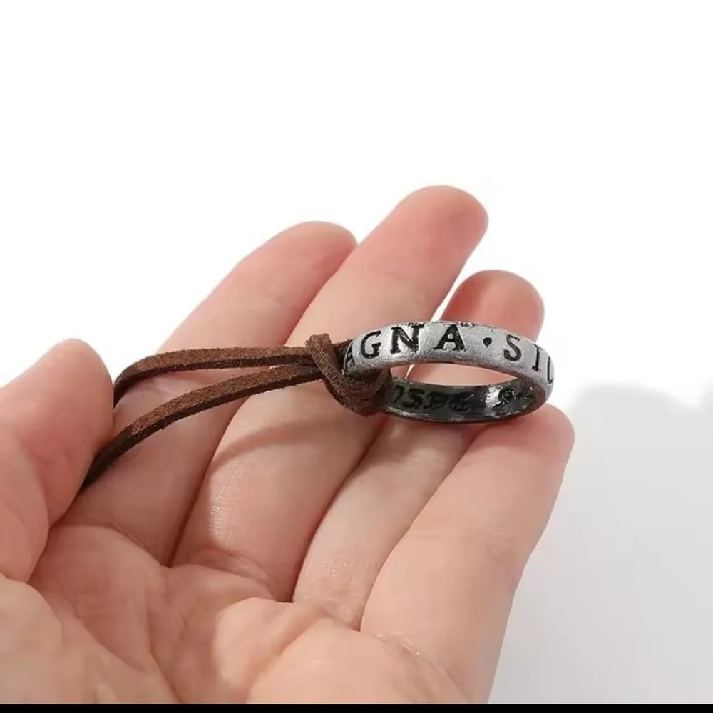 Men's Necklace Leather Nathan Drake Uncharted 4 New f68‎